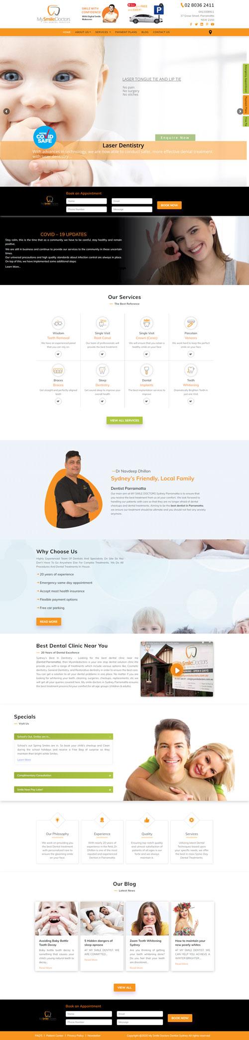 give life charity donation website design
