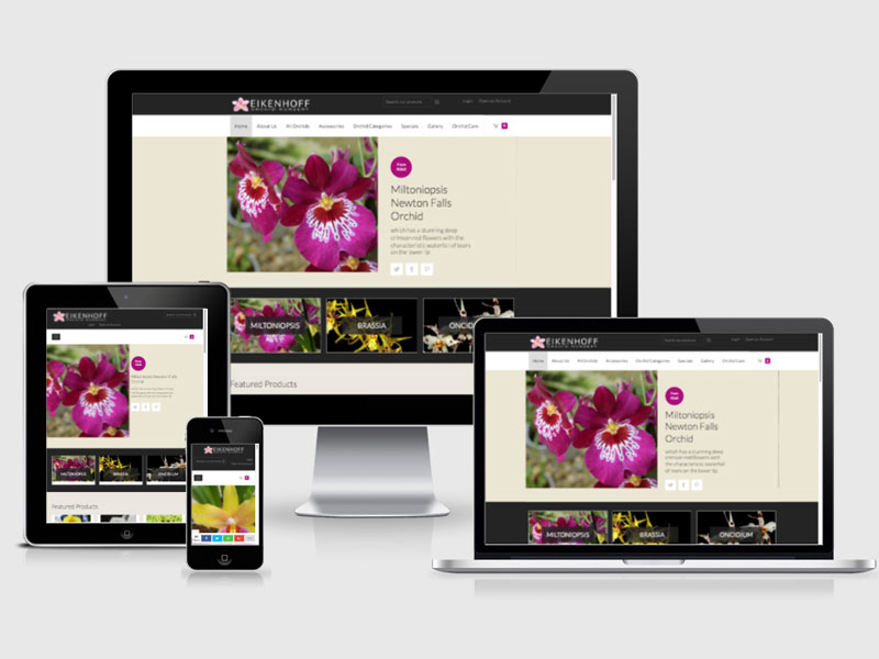 Eikenhoff Orchid Nursery Online Shop