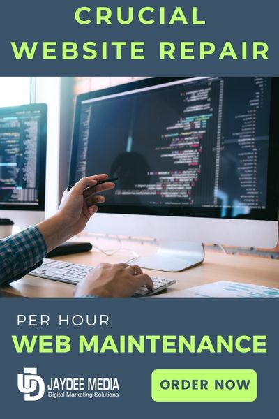 12 Website Maintenance / Repair