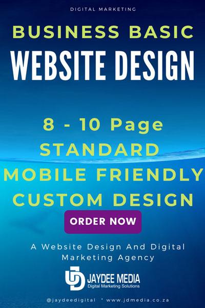 business-web-design-standard Standard Business Website Design Mobile Optimised Design
