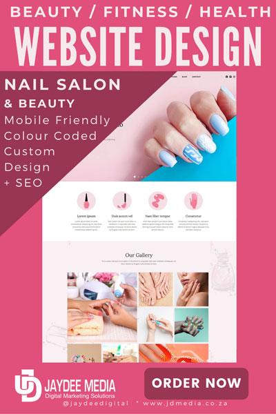 web-design-nail-salon-beauty Nail Salon Website Design + SEO Customized beauty website development