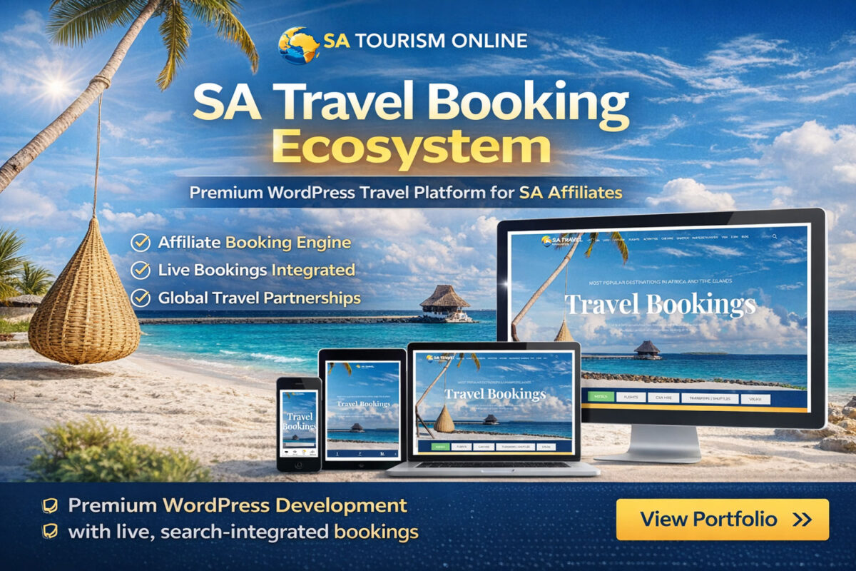 Premium Travel Booking Website Development