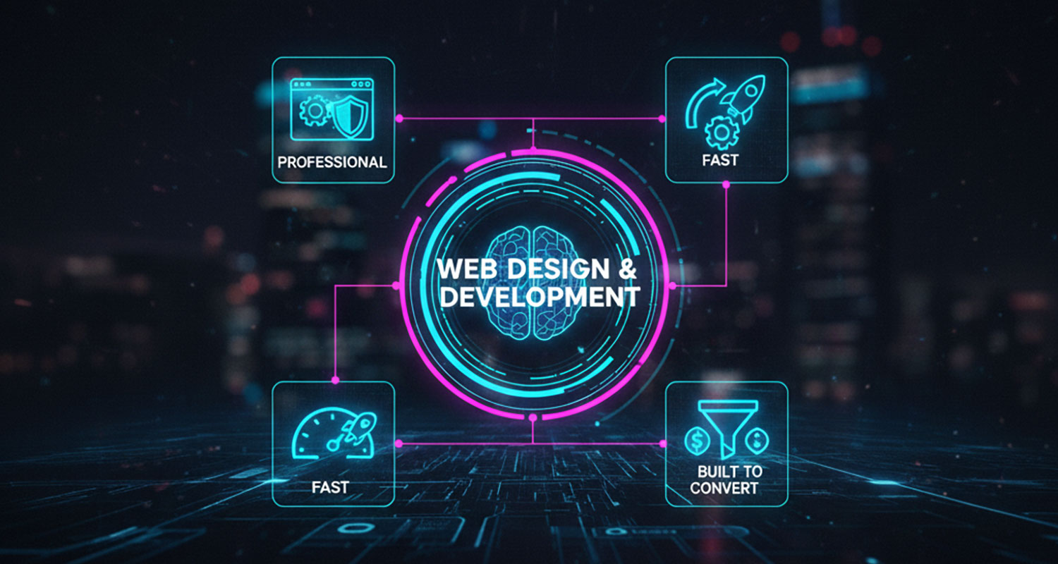 Web Development and Design header jd