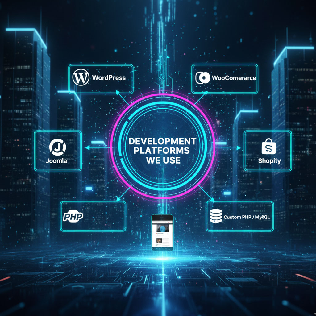 custom web development and design