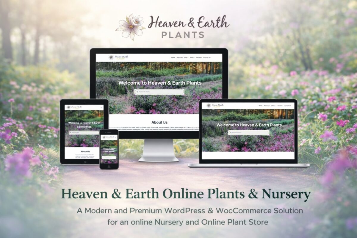 Heaven & Earth Nursery Online Store