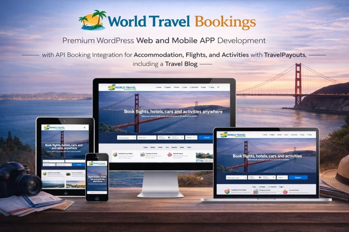 World Travel Bookings Web Development
