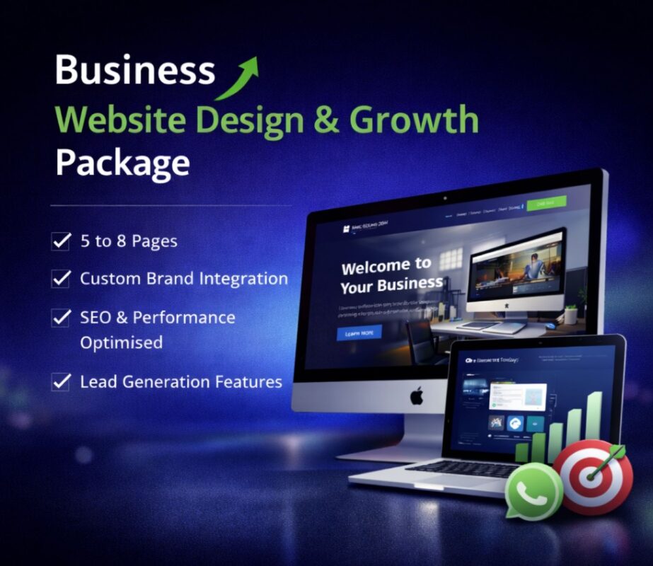 Business Website Design and Growth Package