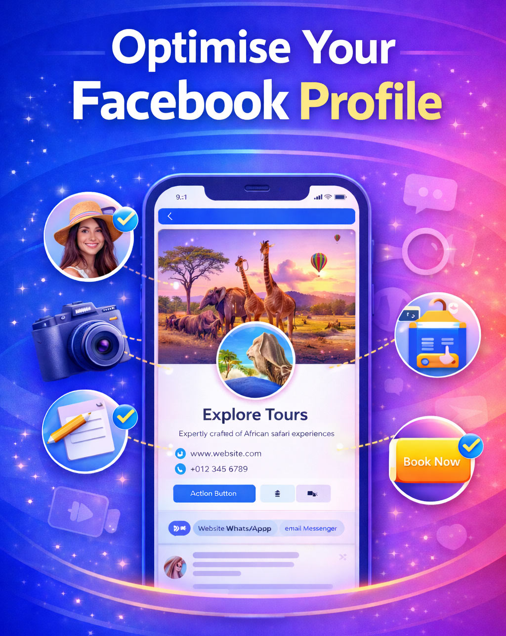 Facebook optimisation 2026 Step 1 profile
