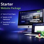 Starter website package offer