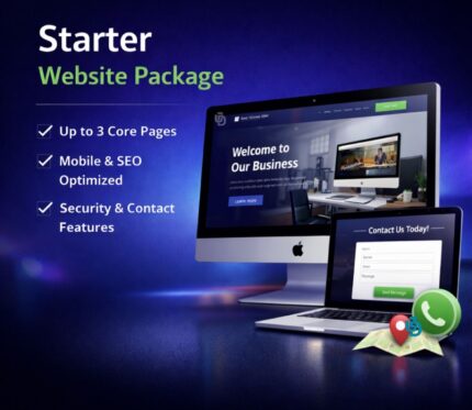 Starter website package offer