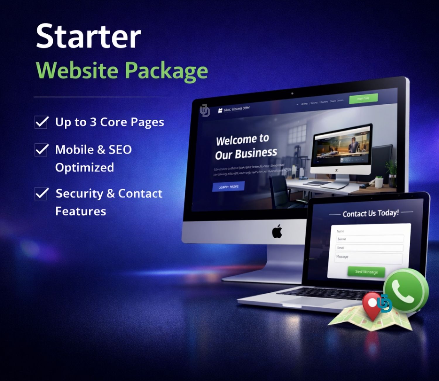 Starter website package offer