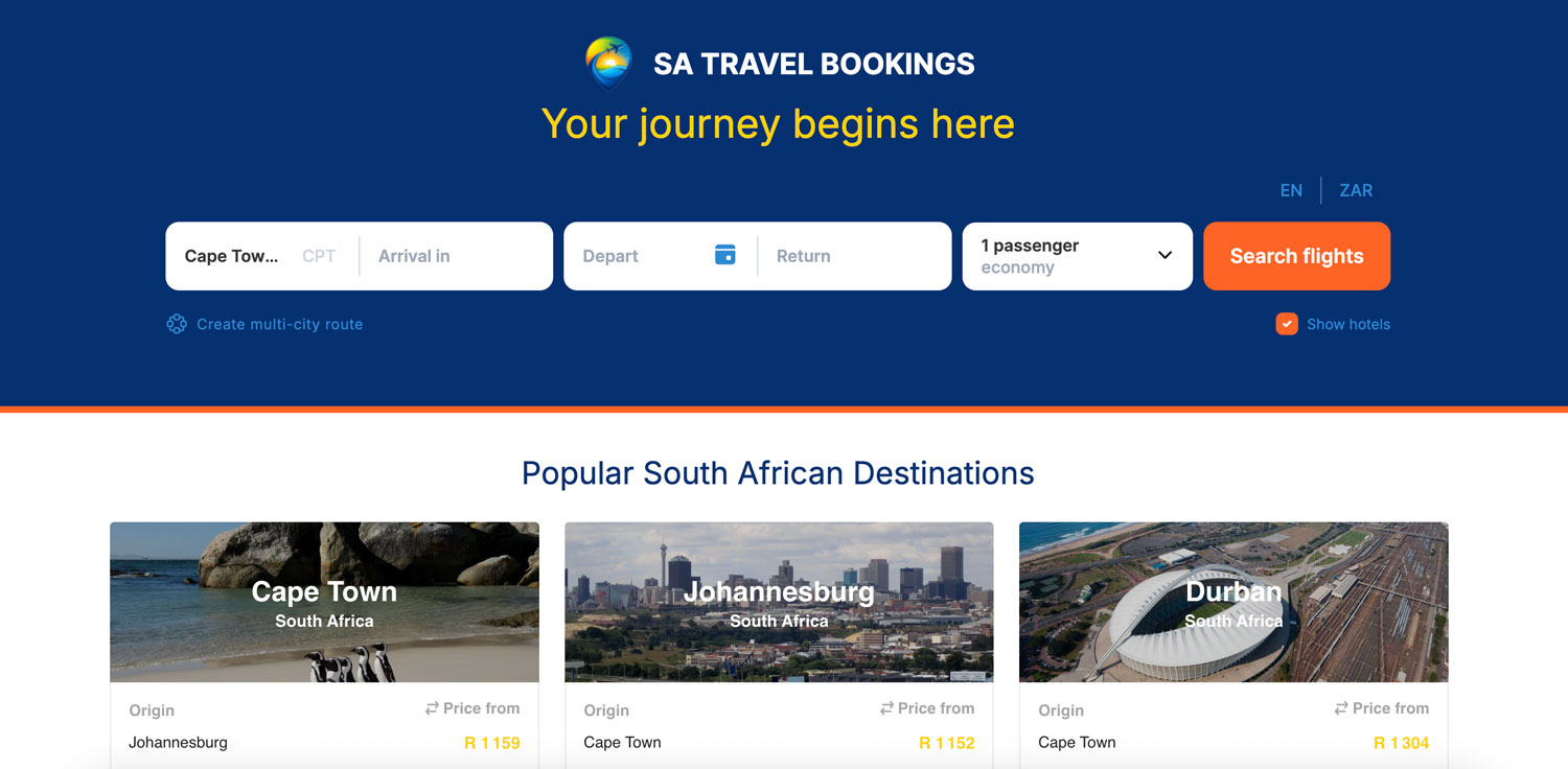 travel flights and bookings