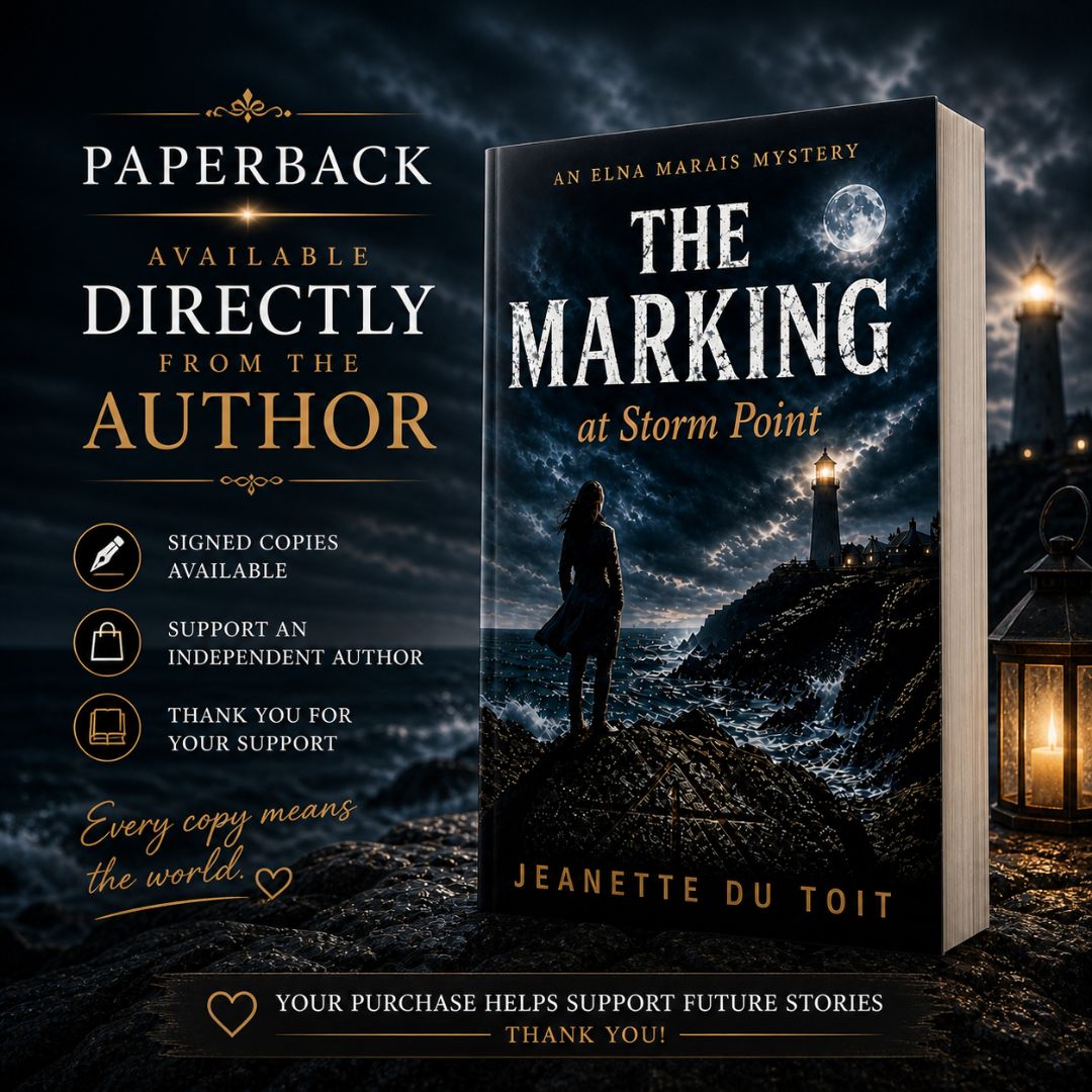 Marking at Storm paperback signed